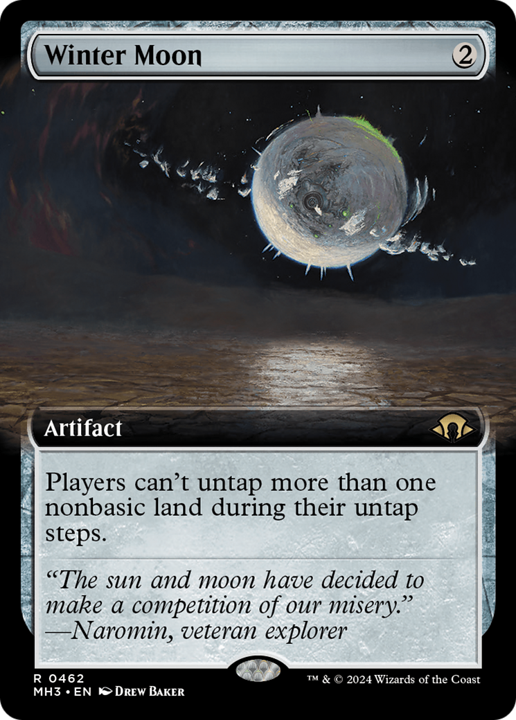 Winter Moon (MH3-462) - : (Extended Art) Foil