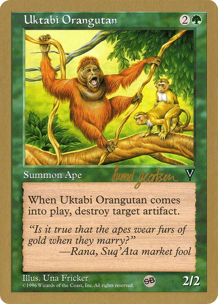 Uktabi Orangutan (WCD-SG123SB) -