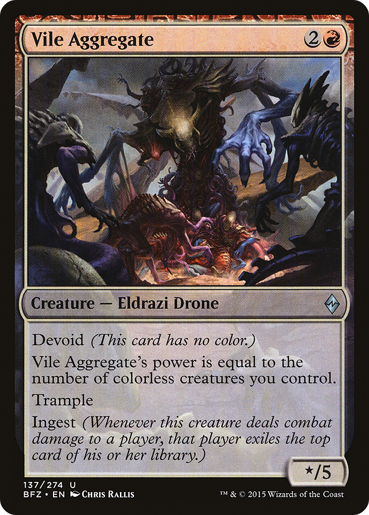 Vile Aggregate (BFZ-137) - : (devoid)