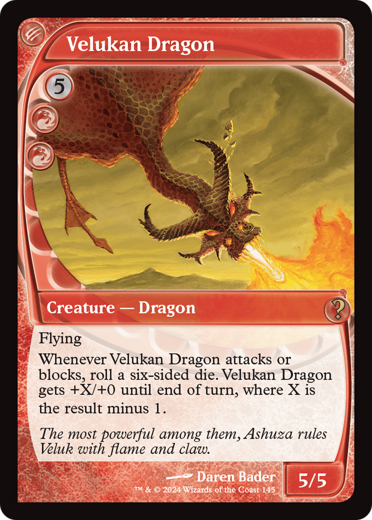 Velukan Dragon (MB2-145) -