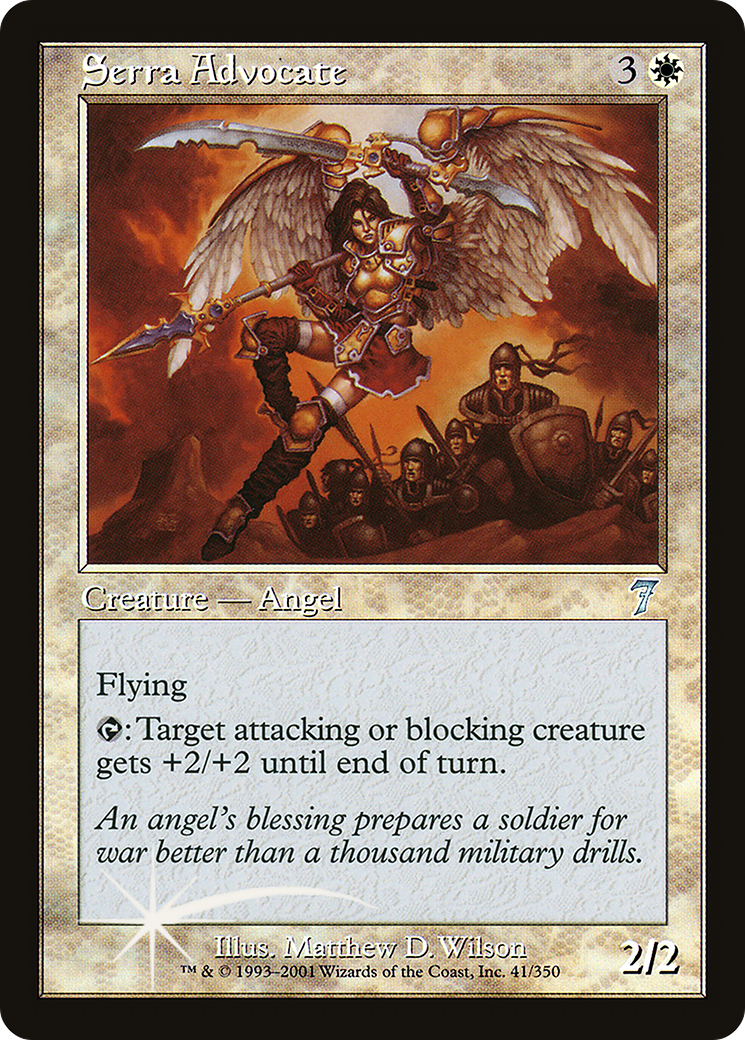 Serra Advocate (7ED-41★) -  Foil