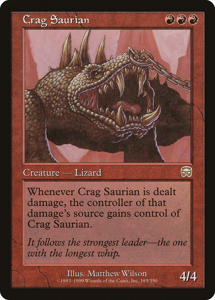 Crag Saurian (MMQ-185) -  Foil