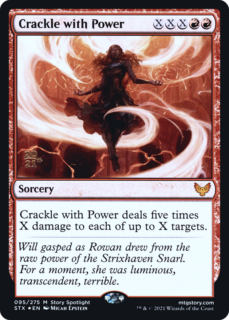 Crackle with Power (PRE-95S) -  Foil