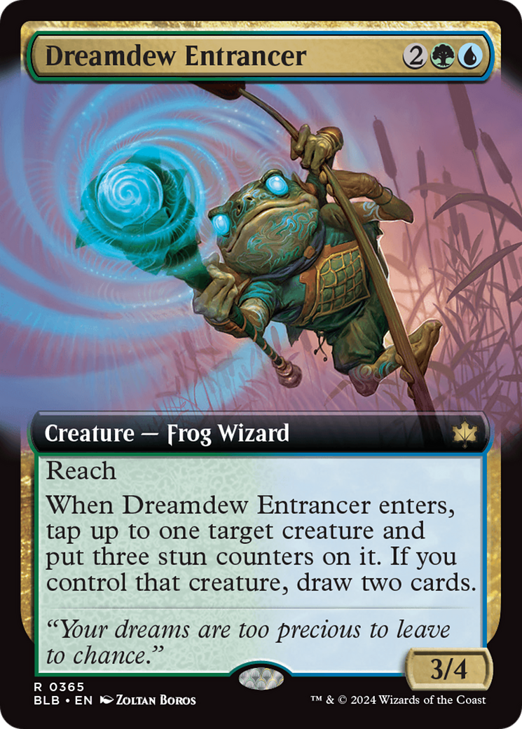 Dreamdew Entrancer (BLB-365) - : (Extended Art) Foil