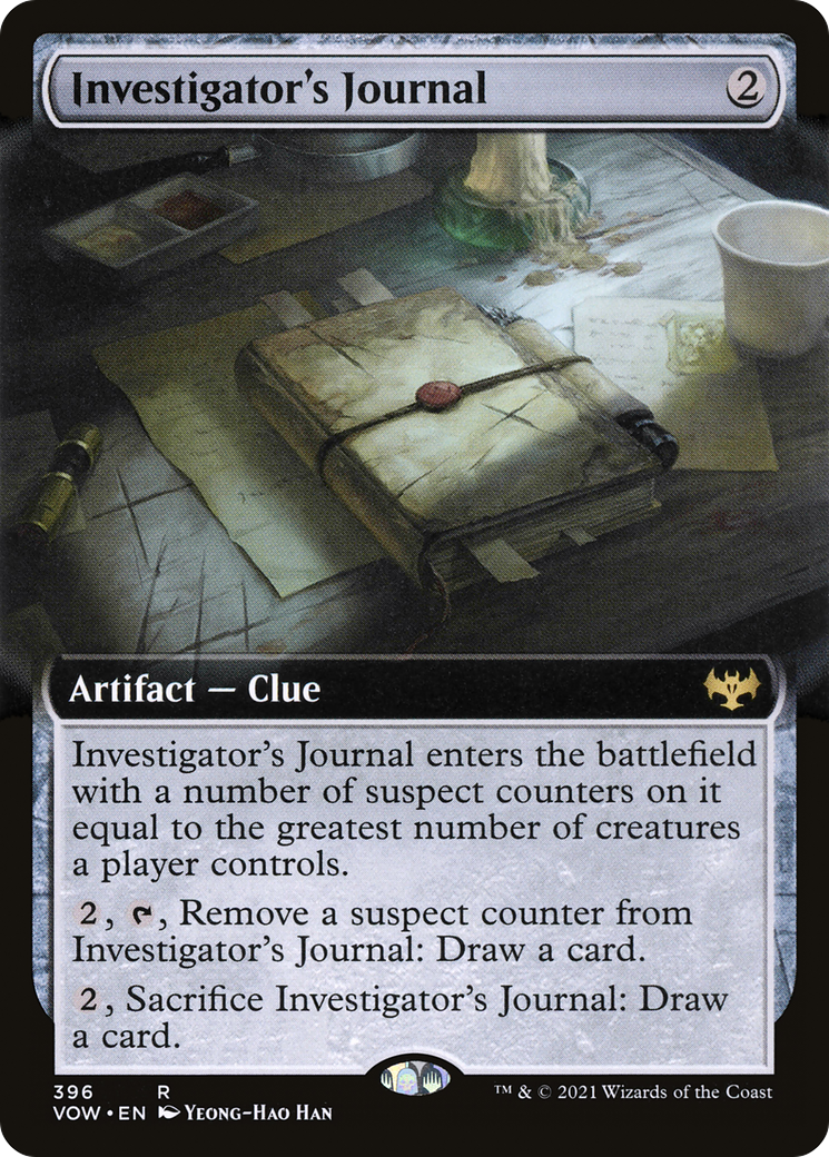 Investigator's Journal (VOW-396) - : (Extended Art) Foil