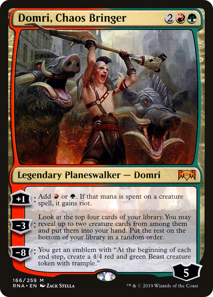 Domri, Chaos Bringer (RNA-166) -