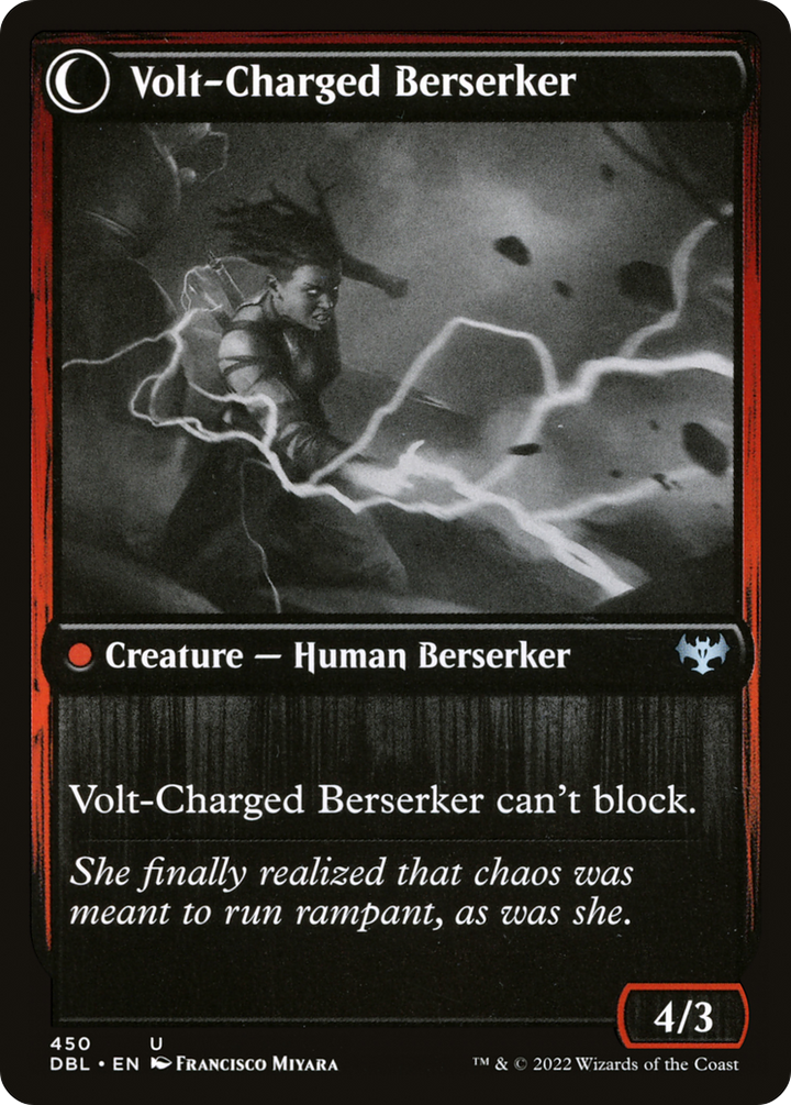 Voltaic Visionary // Volt-Charged Berserker (DBL-450) - : (Double Faced Transform)