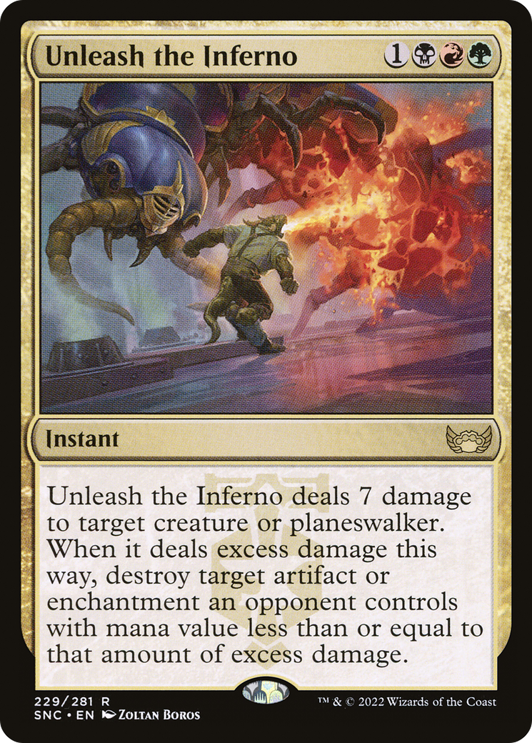 Unleash the Inferno (SNC-229) -  Foil