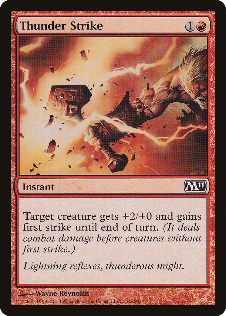 Thunder Strike (M11-157) -  Foil