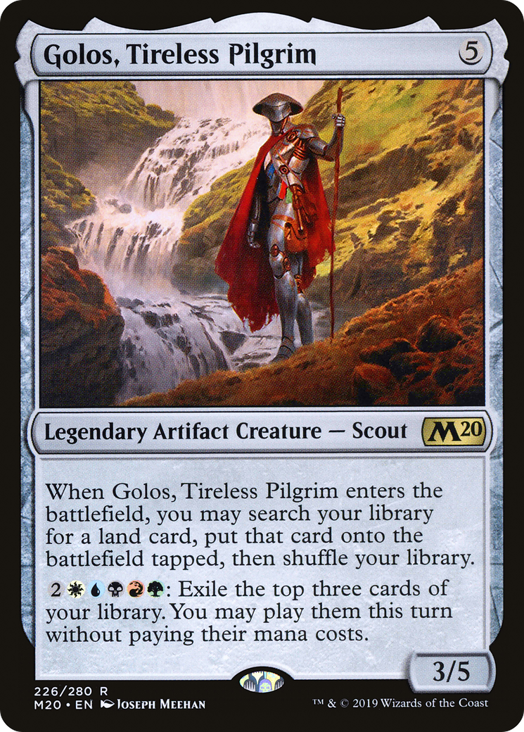 Golos, Tireless Pilgrim (M20-226) -  Foil