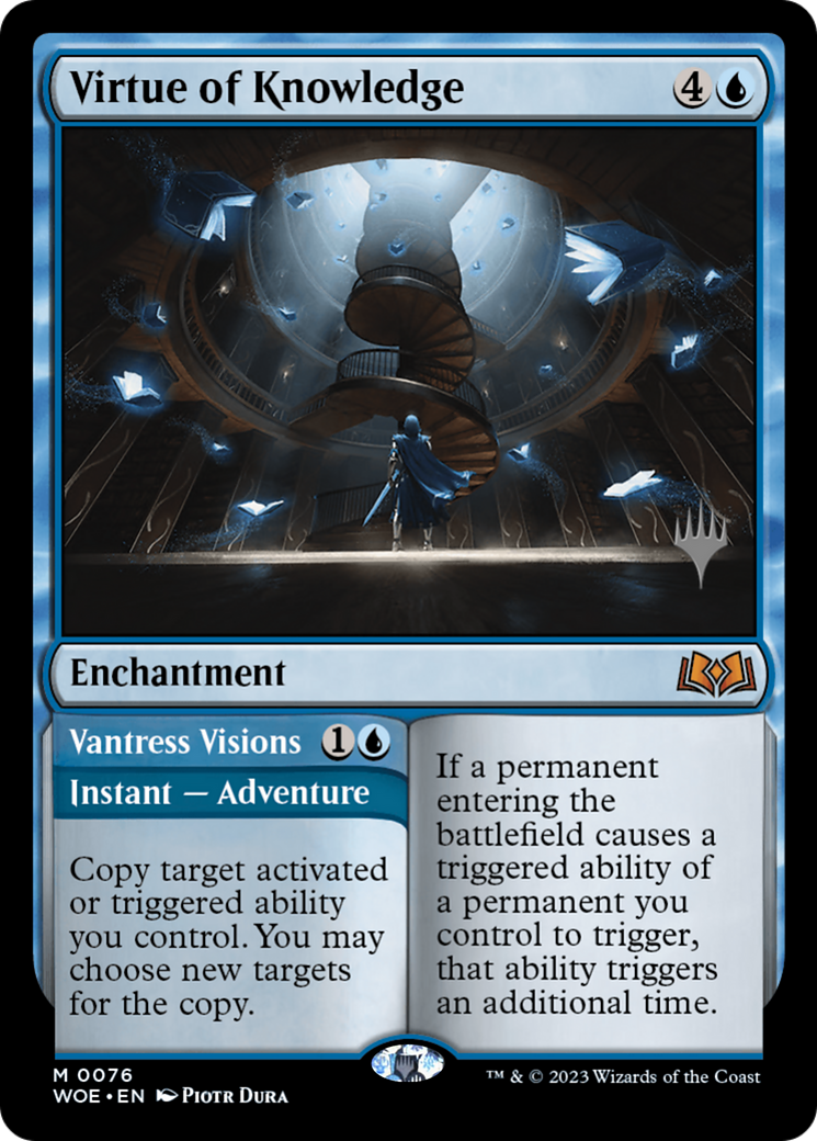 Virtue of Knowledge // Vantress Visions (PPWOE-76P) -  Foil