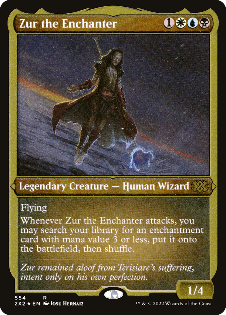 Zur the Enchanter (2X2-554) -  Etched Foil