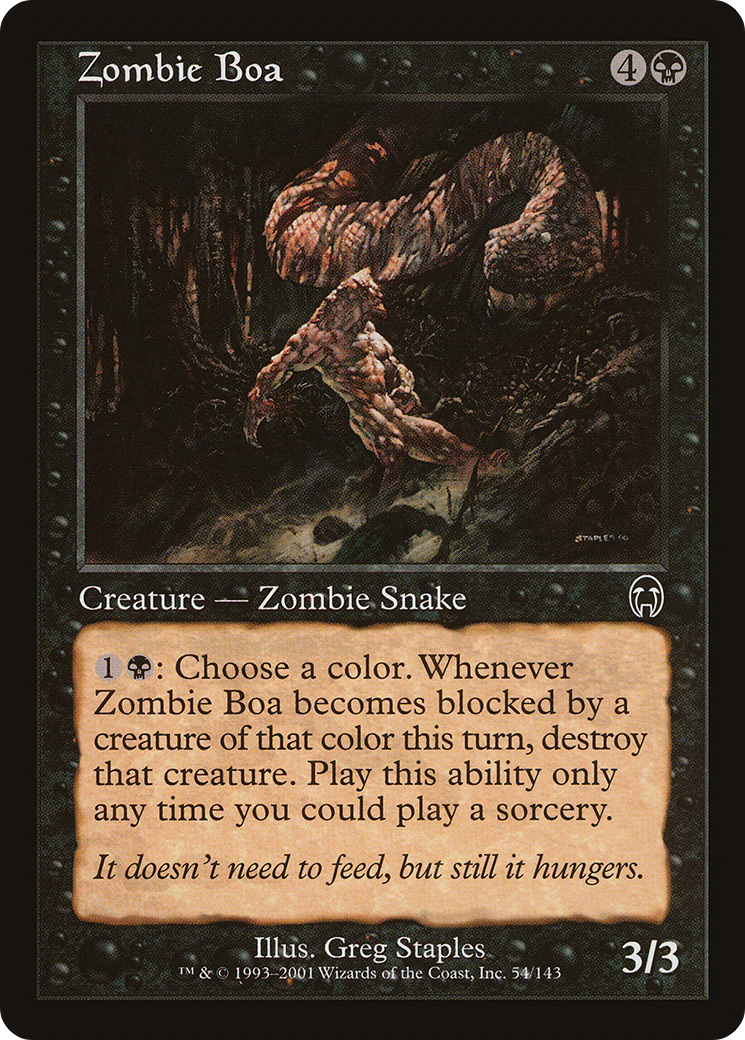 Zombie Boa (APC-054) -