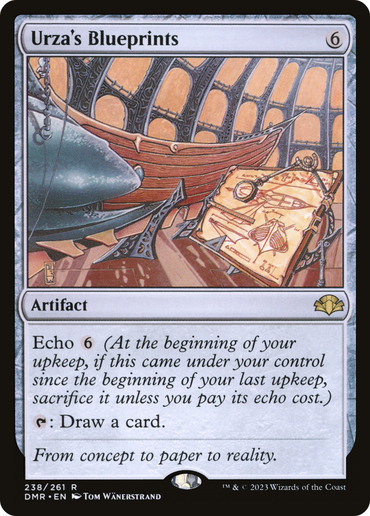 Urza's Blueprints (DMR-238) -  Foil