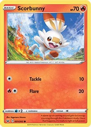 Scorbunny - 031/202 (Premium Collection) 31 - Holofoil