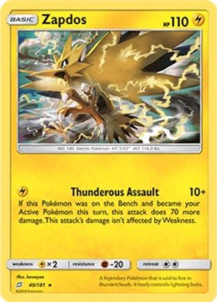 Zapdos - 40/181 40 -