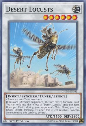 Desert Locusts (CHIM-EN082) - Chaos Impact 1st Edition