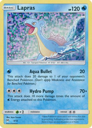 Lapras - 5/12 5/12 - Holofoil