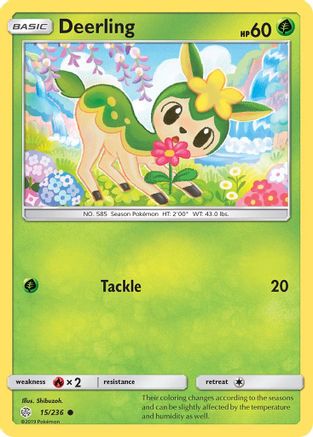 Deerling 15/236 - Reverse Holofoil