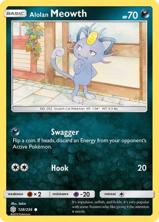 Alolan Meowth 128/236 -