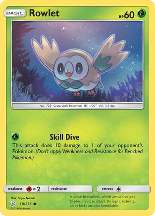 Rowlet - 18/236 18/236 -