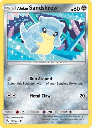 Alolan Sandshrew 137/236 -