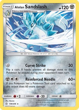 Alolan Sandslash 138/236 -