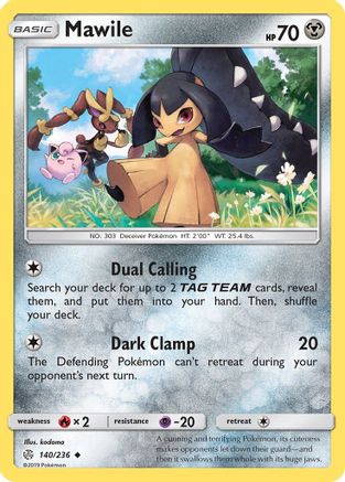 Mawile 140/236 - Reverse Holofoil