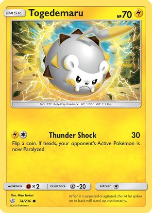 Togedemaru - 74/236 74/236 -