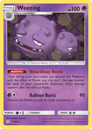 Weezing 77/236 -