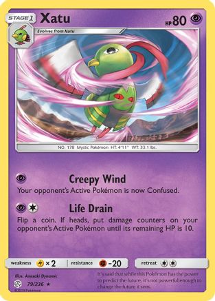 Xatu 79/236 - Reverse Holofoil