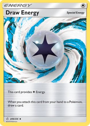 Draw Energy 209/236 - Reverse Holofoil