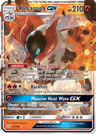 Volcarona GX 35/236 - Holofoil