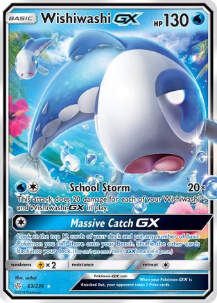 Wishiwashi GX 63/236 - Holofoil