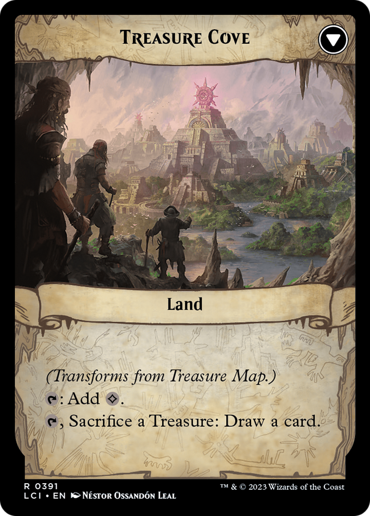 Treasure Map // Treasure Cove (LCI-391) - : (Extended Art)