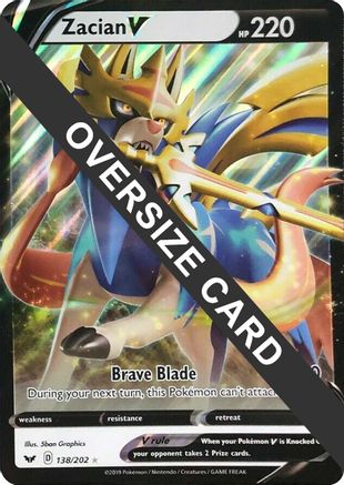 Zacian V - 138/202 138 - Holofoil