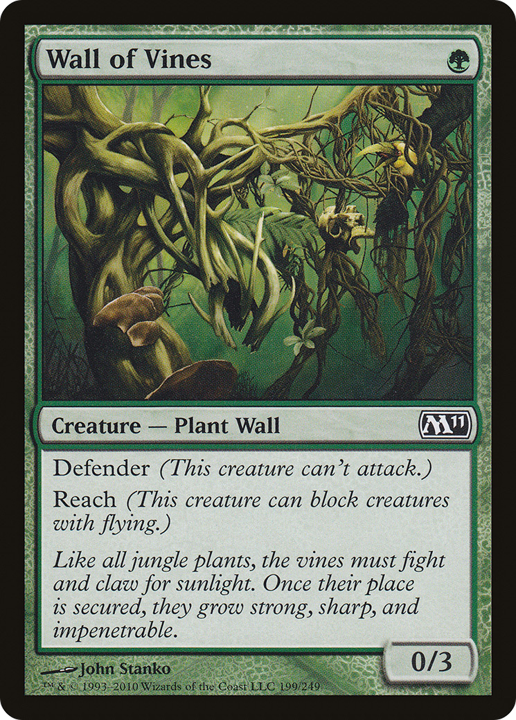 Wall of Vines (M11-199) -  Foil