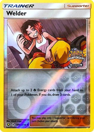 Welder - 189a/214 (Regional Championships) 189a - Reverse Holofoil