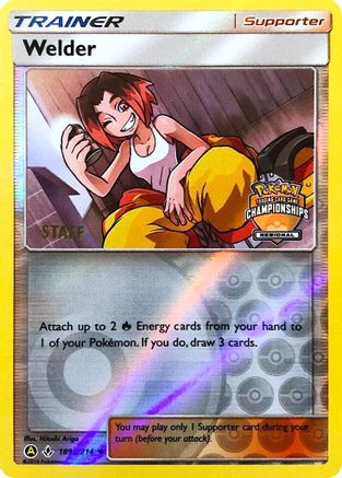 Welder - 189a/214 (Regional Championships) [Staff] 189a - Reverse Holofoil