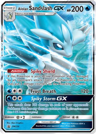 Alolan Sandslash GX - SM236 SM236/248 - Holofoil