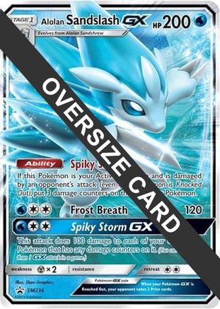 Alolan Sandslash GX - SM236 SM236 - Holofoil