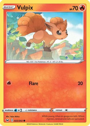 Vulpix 22/202 -