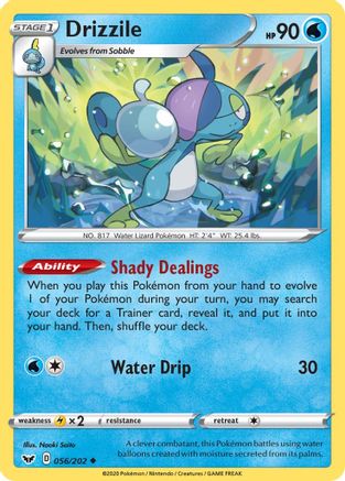 Drizzile (056) 56/202 - Reverse Holofoil