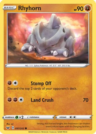 Rhyhorn (097) 97/202 -