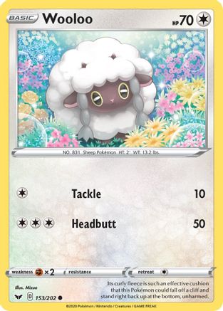 Wooloo (153) 153/202 -