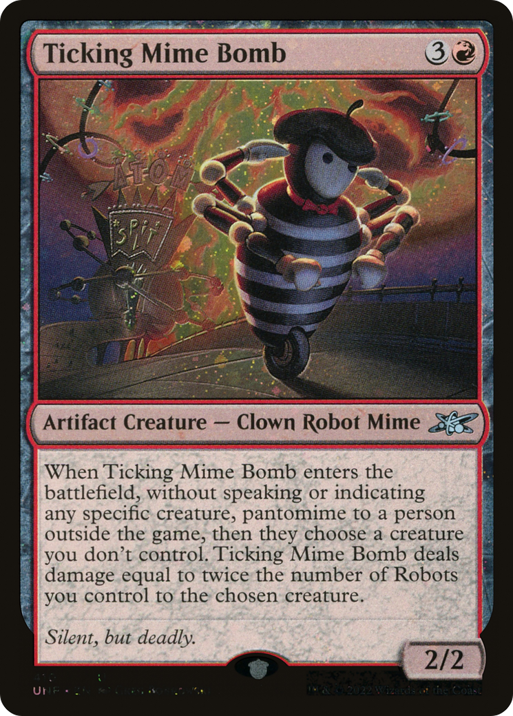 Ticking Mime Bomb (UNF-410) -  Foil