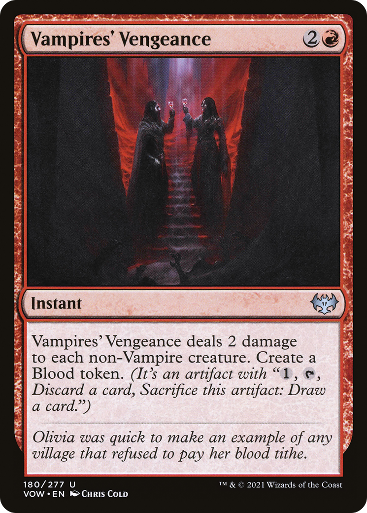 Vampires' Vengeance (VOW-180) -  Foil