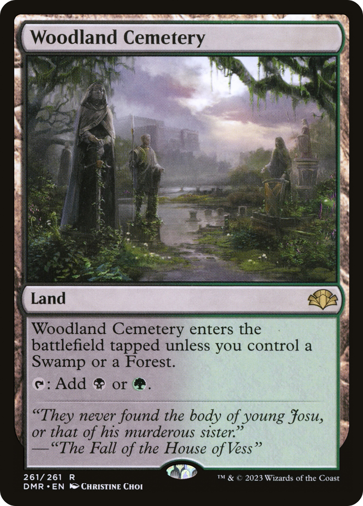 Woodland Cemetery (DMR-261) -  Foil