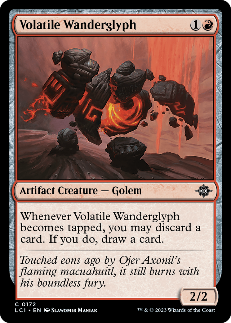 Volatile Wanderglyph (LCI-172) -  Foil