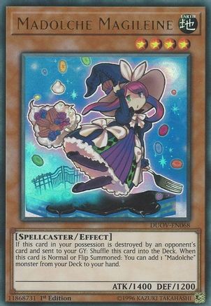 Madolche Magileine (DUOV-EN068) - Duel Overload 1st Edition